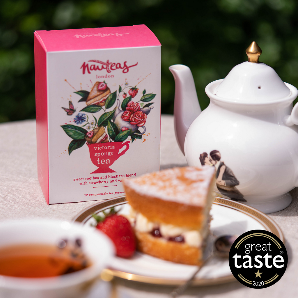 Victoria Sponge Tea - Whole Leaf Silky Pyramids